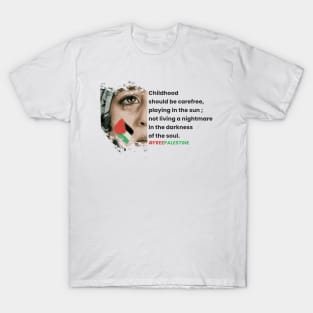 free palestine child T-Shirt